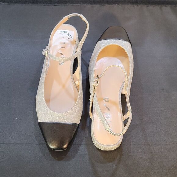 BRAND NEW UNISA UNSAIGER2-R RHINESTONE WOMEN'S SLINGBACK FLAT - Picture 5 of 15